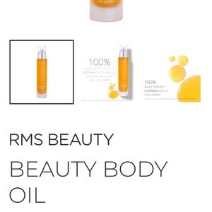 RMS Beauty Radiant Orange Body Oil